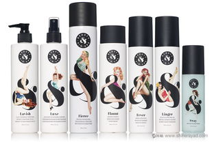 復古女郎 美發(fā)及化妝品品牌包裝設計與魅力綻放